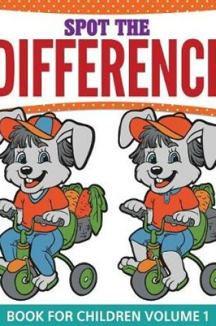 Cover of Spot The Difference Book For Children