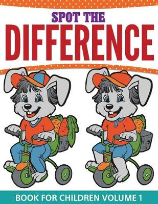 Book cover for Spot The Difference Book For Children