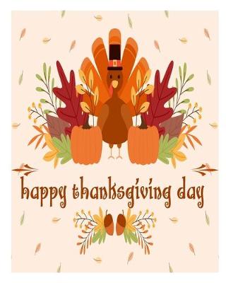 Book cover for happy thanksgiving day