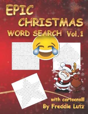 Book cover for Epic Christmas Word Search Vol.1