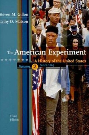 Cover of The American Experiment, Volume 2 Since 1865