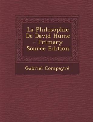 Book cover for La Philosophie de David Hume