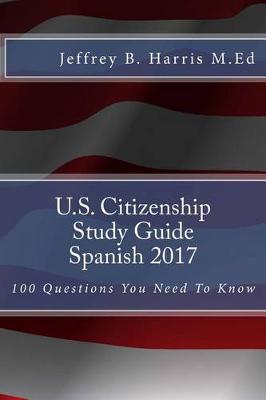 Book cover for U.S. Citizenship Study Guide - Spanish