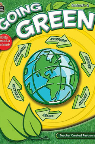 Cover of Going Green Grades 3-5
