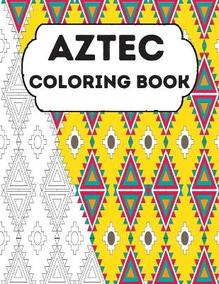 Book cover for Aztec Coloring Book