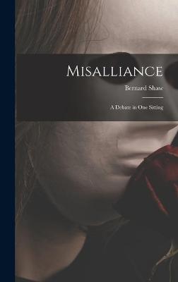 Book cover for Misalliance