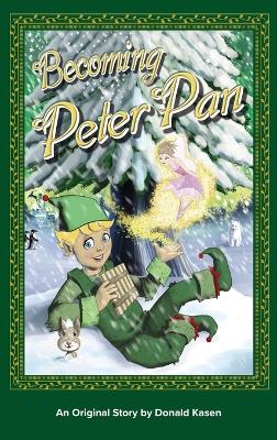 Book cover for Becoming. Peter Pan