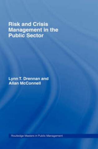 Cover of Risk and Crisis Management in the Public Sector