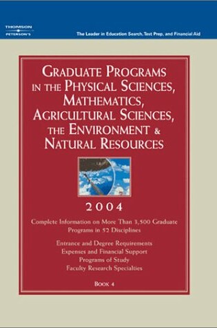 Cover of Grad Guides Bk4 Phy Sci/Math/A
