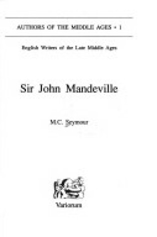 Cover of Sir John Mandeville