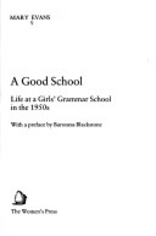 Cover of Good School