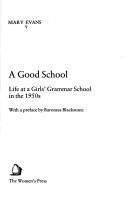Book cover for Good School