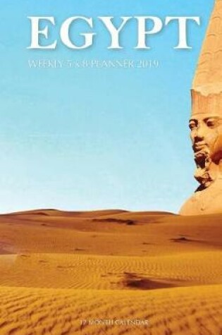 Cover of Egypt Weekly 5 x 8 Planner 2019