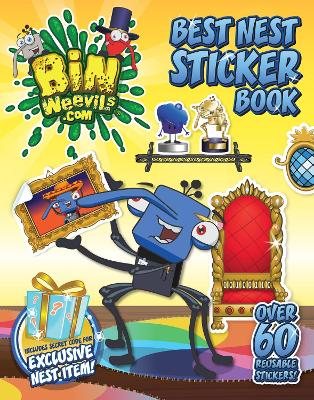 Book cover for Bin Weevils: Best Nest Sticker Book