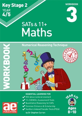 Book cover for KS2 Maths Year 4/5 Workbook 3
