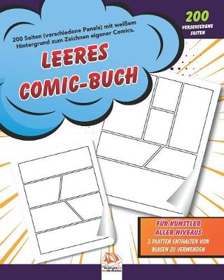 Book cover for Leeres Comic-Buch