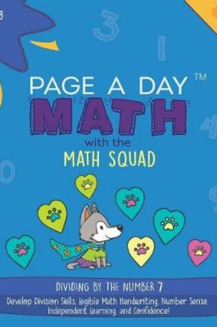 Cover of Page a Day Math Division Book 7