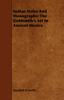 Book cover for Indian Notes And Monographs