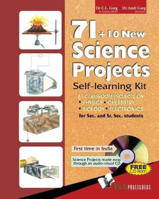 Book cover for 71+10 New Science Projects