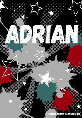 Book cover for Adrian Punktraster Notizbuch