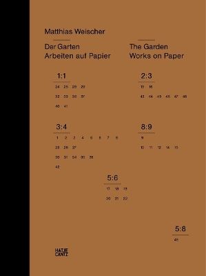 Book cover for Matthias Weischer: Der Garten. Arbeiten auf Papier