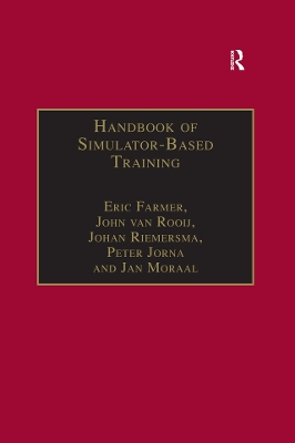 Book cover for Handbook of Simulator-Based Training