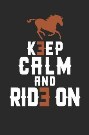 Cover of Keep Calm and Ride on