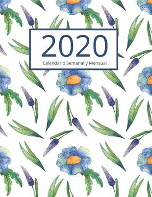 Book cover for 2020 Calendario Semanal y Mensual