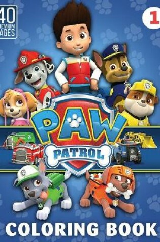 Cover of Paw Patrol Coloring Book Vol1