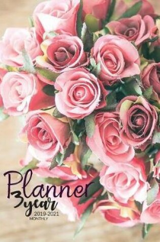 Cover of 3 Year Monthly Planner 2019-2021