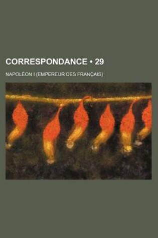 Cover of Correspondance (29)