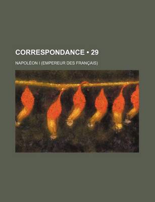 Book cover for Correspondance (29)