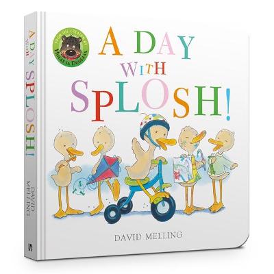 Book cover for A Day with Splosh Board Book