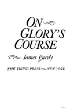 Cover of On Glory's Course
