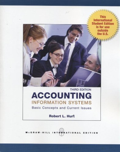 Book cover for Accounting Information Systems (Int'l Ed)