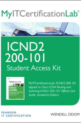 Cover of CCNA Routing and Switching ICND2 200-101 Official Cert Guide MyITCertificationlab -- Access Card