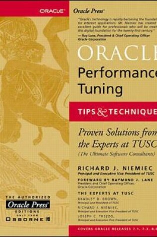 Cover of Oracle Performance Tuning Tips and Techniques