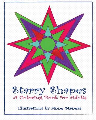 Book cover for Starry Shapes a Coloring Book for Adults