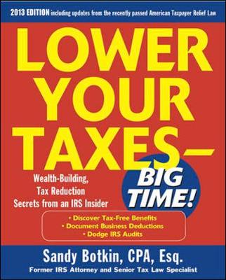 Book cover for Lower Your Taxes - Big Time 2011-2012 4/E