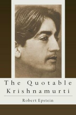 Cover of The Quotable Krishnamurti