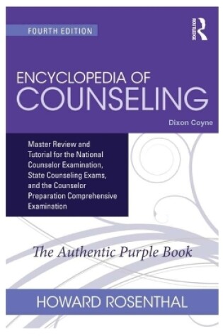 Cover of Encyclopedia of Counseling