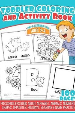 Cover of Toddler Coloring and Activity Book