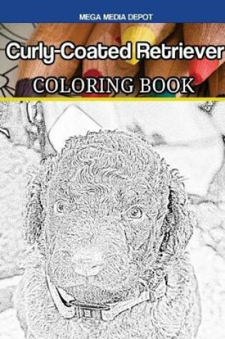 Cover of Curly-Coated Retriever Coloring Book