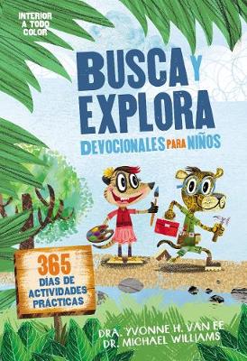 Book cover for Busca y explora – Devocionales para niños