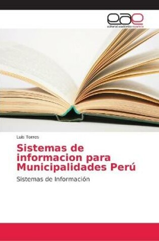 Cover of Sistemas de informacion para Municipalidades Perú