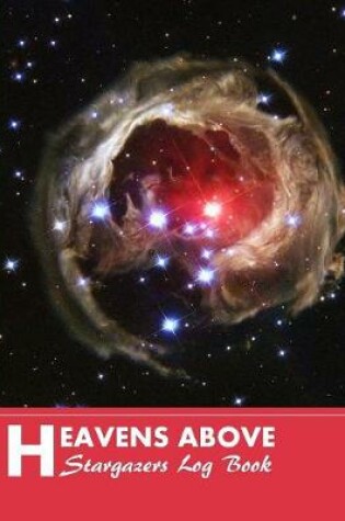 Cover of Heavens Above Stargazers Log Book