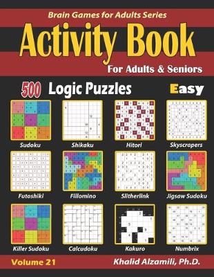 Cover of Activity Book for Adults & Seniors