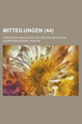 Cover of Mitteilungen (44 )