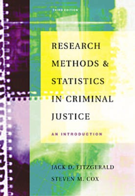 Cover of Research Methods and Statistics in Criminal Justice