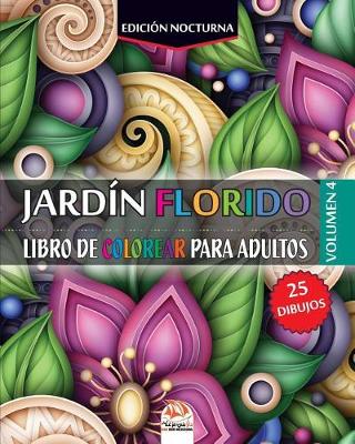 Book cover for jardin florido 4 - Edicion nocturna